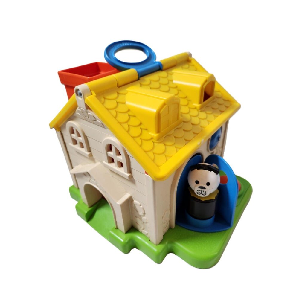 1984 Fisher-Price Discovery Cottage with Dog Figurine